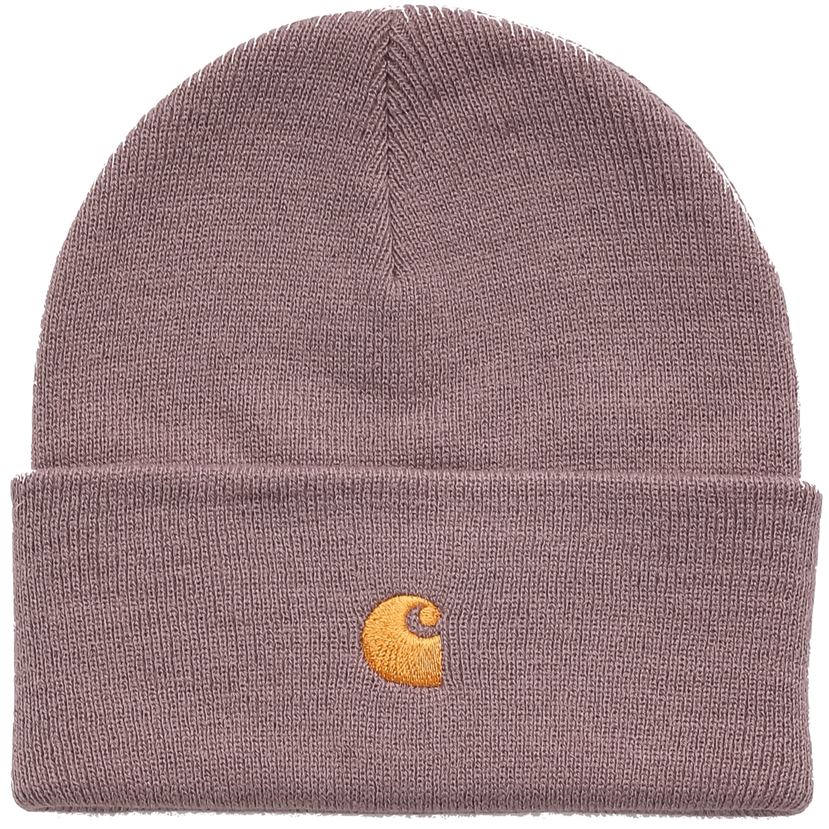 Carhartt WIP Chase Beanie Misty Thistle Gold Ninetimes Skateshop