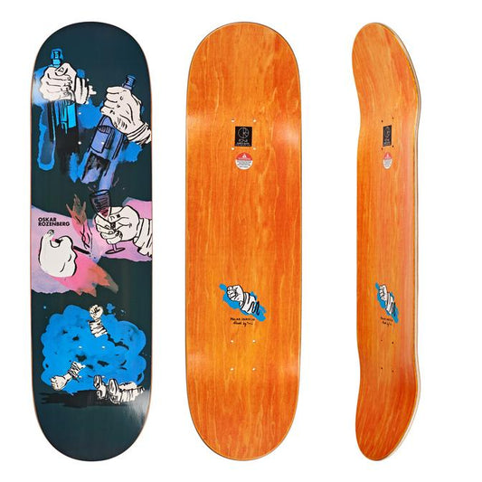 Polar Rozenberg Night Bender SLICK Deck - 8.25