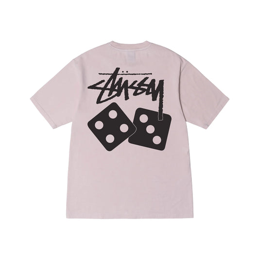 Stussy Dice Pigment Dyed Tee - Blush