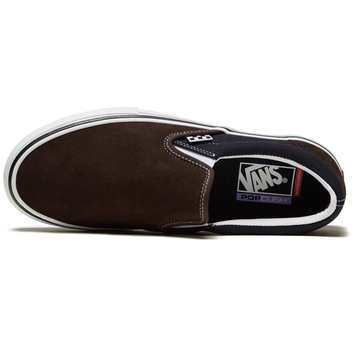 Vans espresso slip shop ons