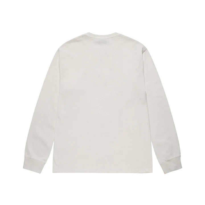 Stussy Outlined Pigment Dyed Longsleeve - Natural