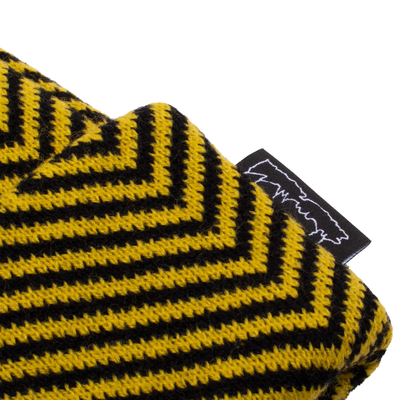 Fucking Awesome Hurt Your Eyes Beanie - Mustard