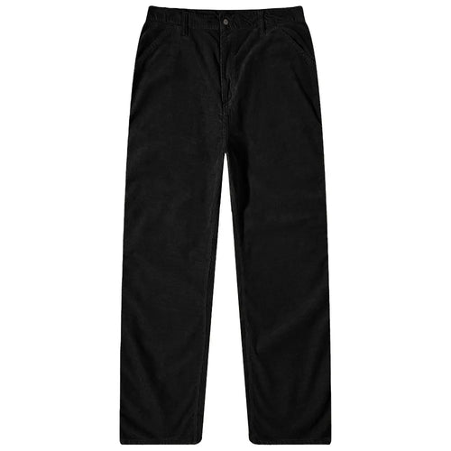 Carhartt WIP Single Knee Thin Corduroy Pant - Black