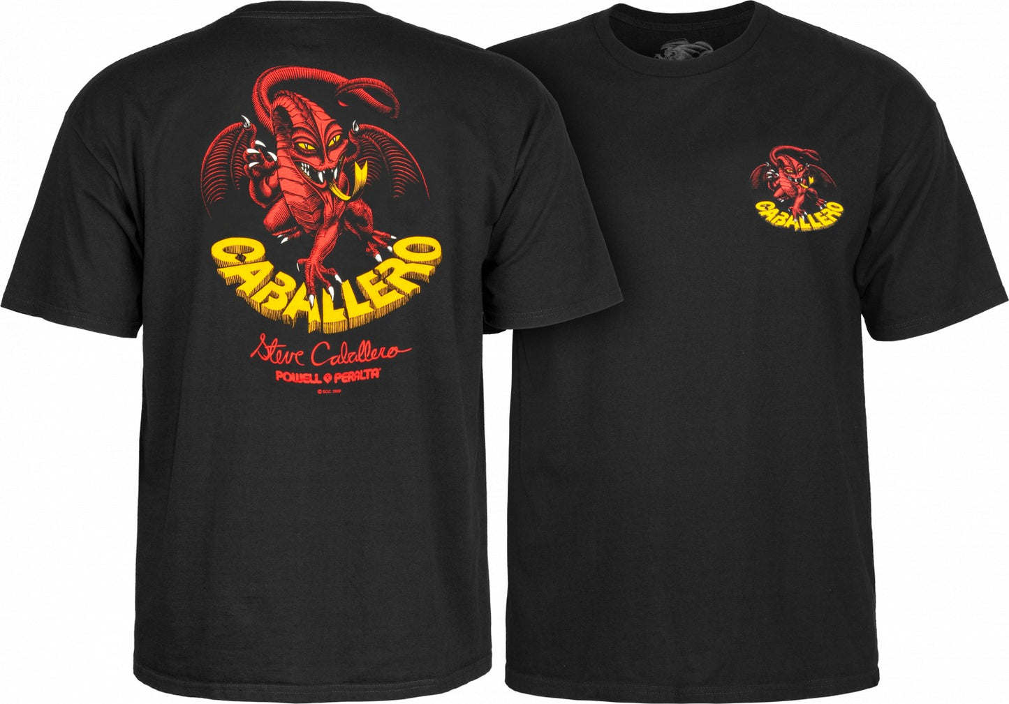 Powell Peralta Cab Dragon II Tee - Black