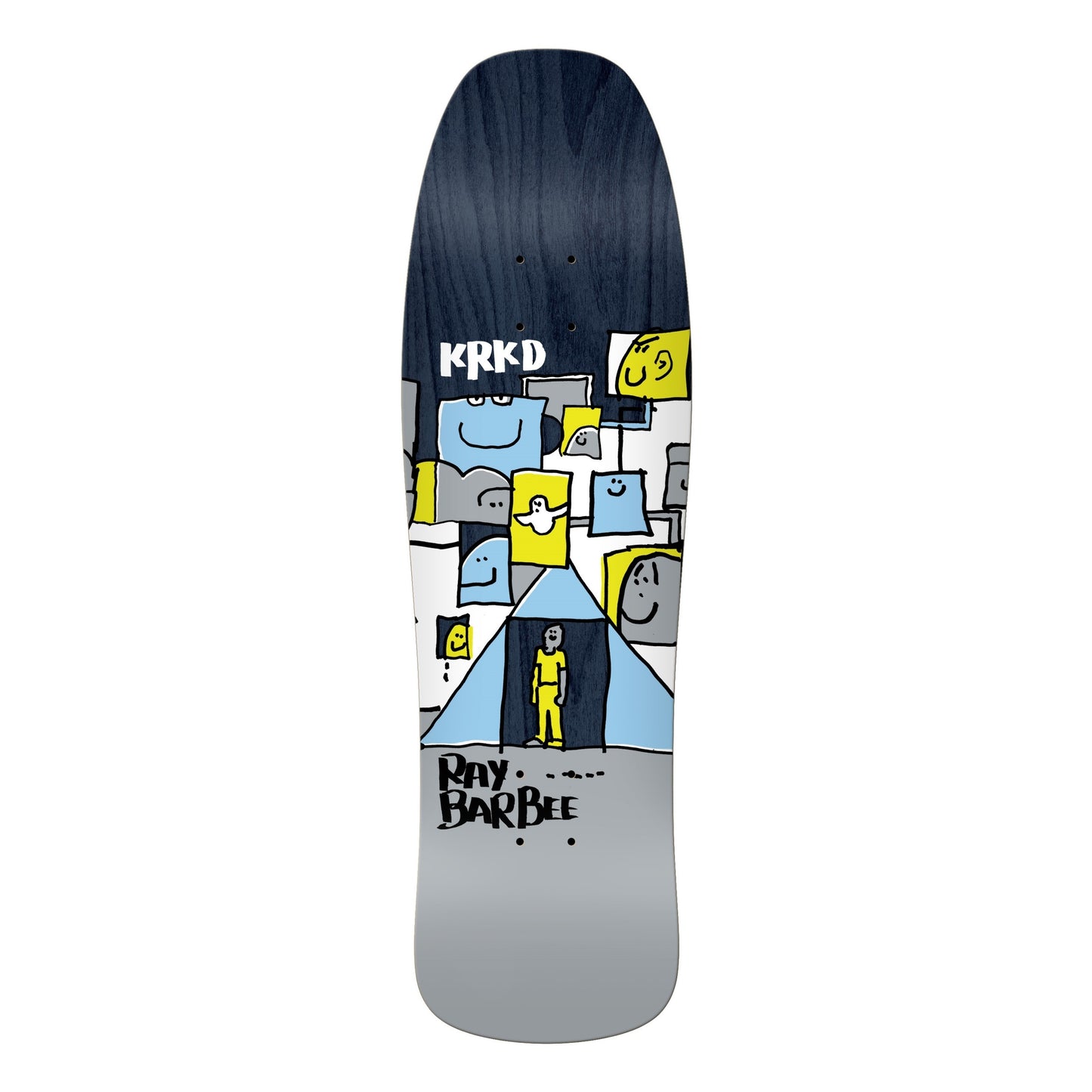 Krooked Ray Barbee Trifecta Deck - 9.5