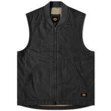 Load image into Gallery viewer, Dickies Lined Duck Vest - Stonewashed Black