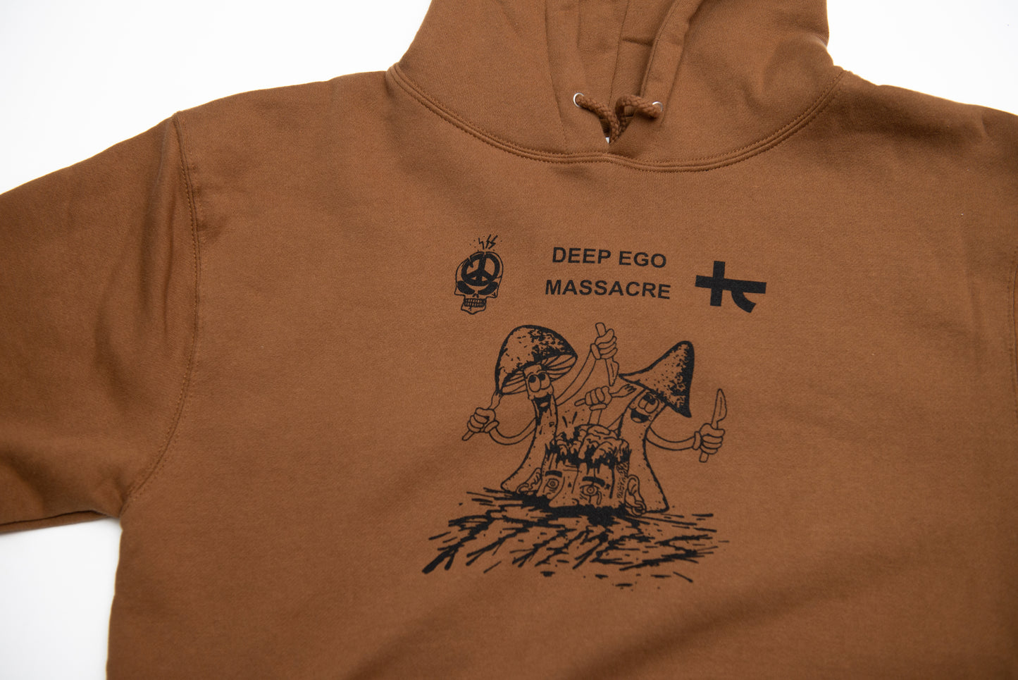 Ninetimes Ego Massacre Hoodie - Tobacco