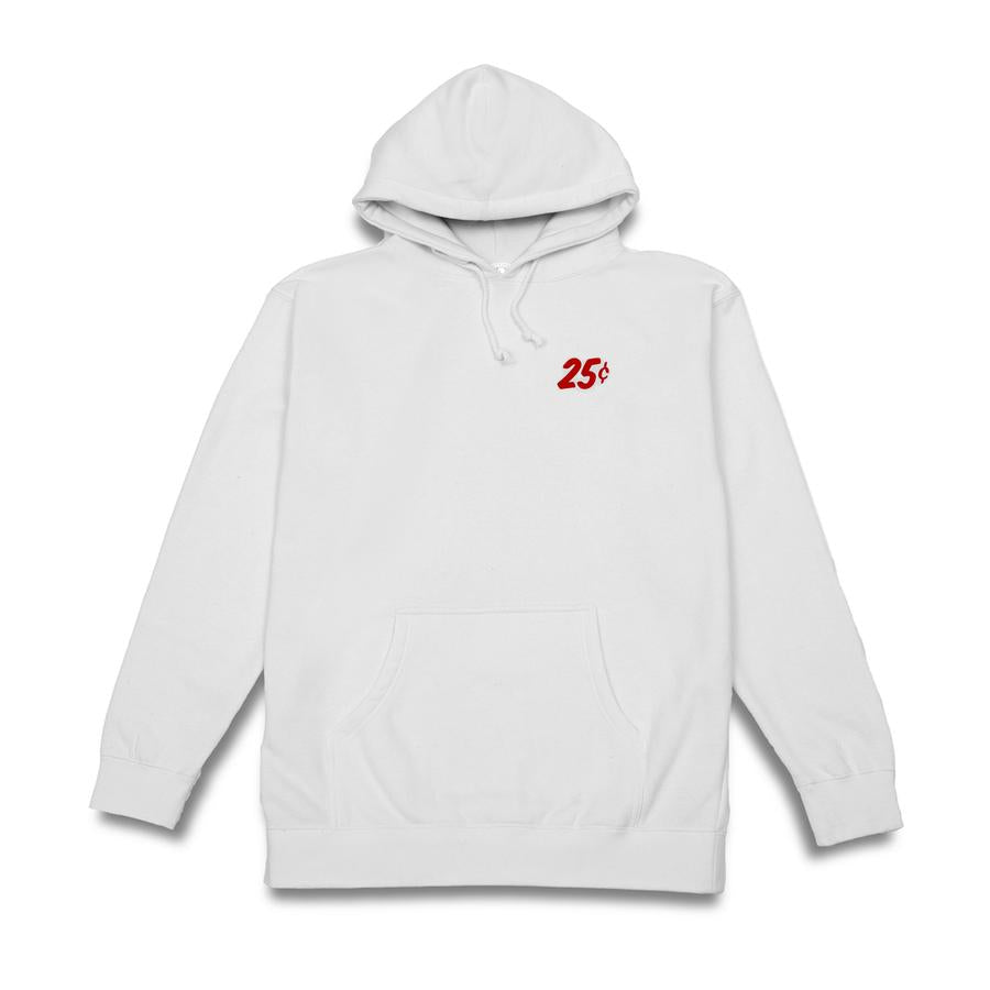 Quartersnacks Classic Snackman Hoody - White