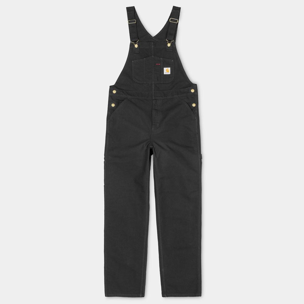 Carhartt WIP Bib Overall - Black Rinsed