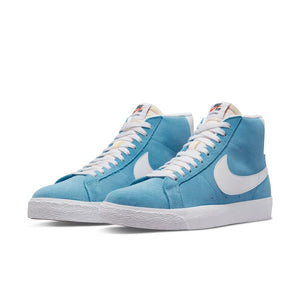 Nike SB Zoom Blazer Mid - Cerulean Blue/White
