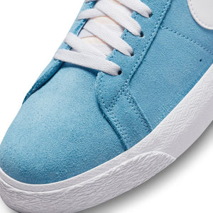Nike SB Zoom Blazer Mid - Cerulean Blue/White