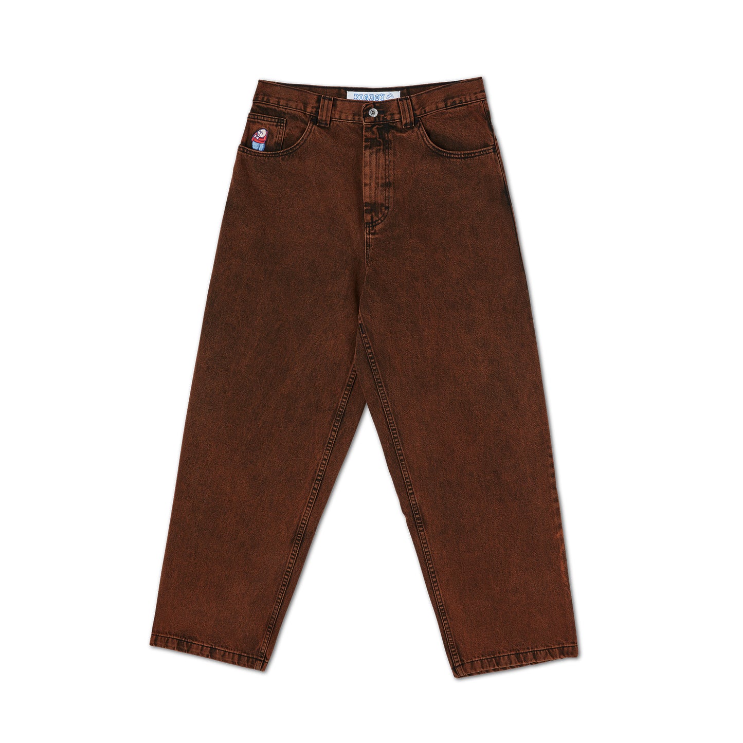 Polar Big Boy Jeans - Orange Black