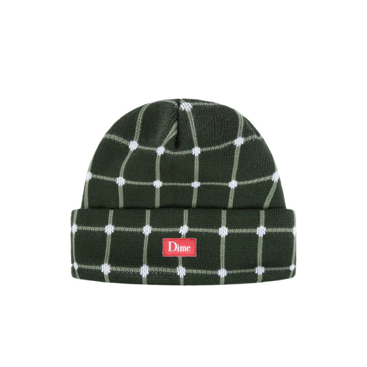 Dime Classic Illusion Beanie - Dark Olive