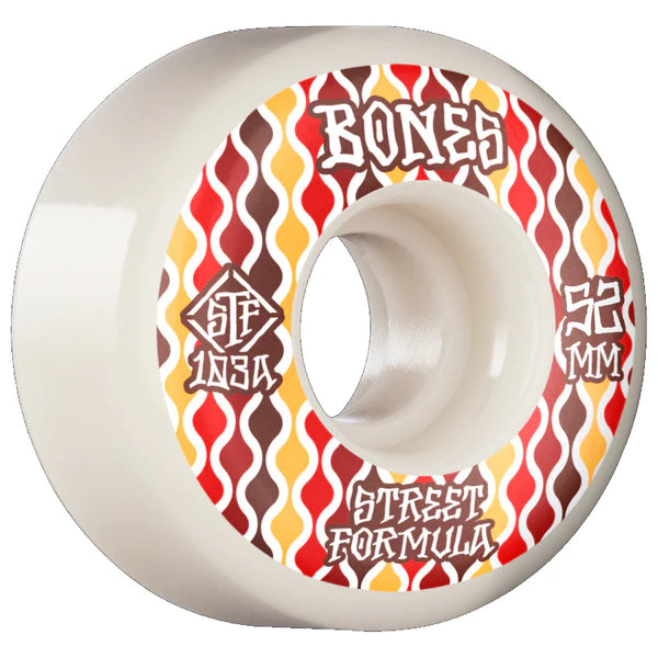 Bones STF Retros Wheels - 103A 52mm V2 Locks