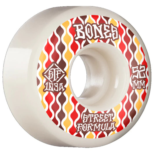 Bones STF Retros Wheels - 103A 52mm V2 Locks