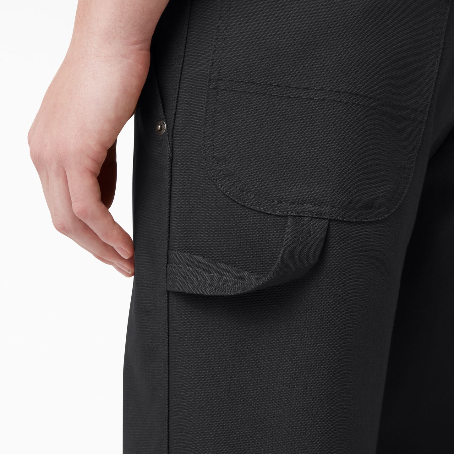 Dickies Regular Fit Duck Carpenter Pants - Black