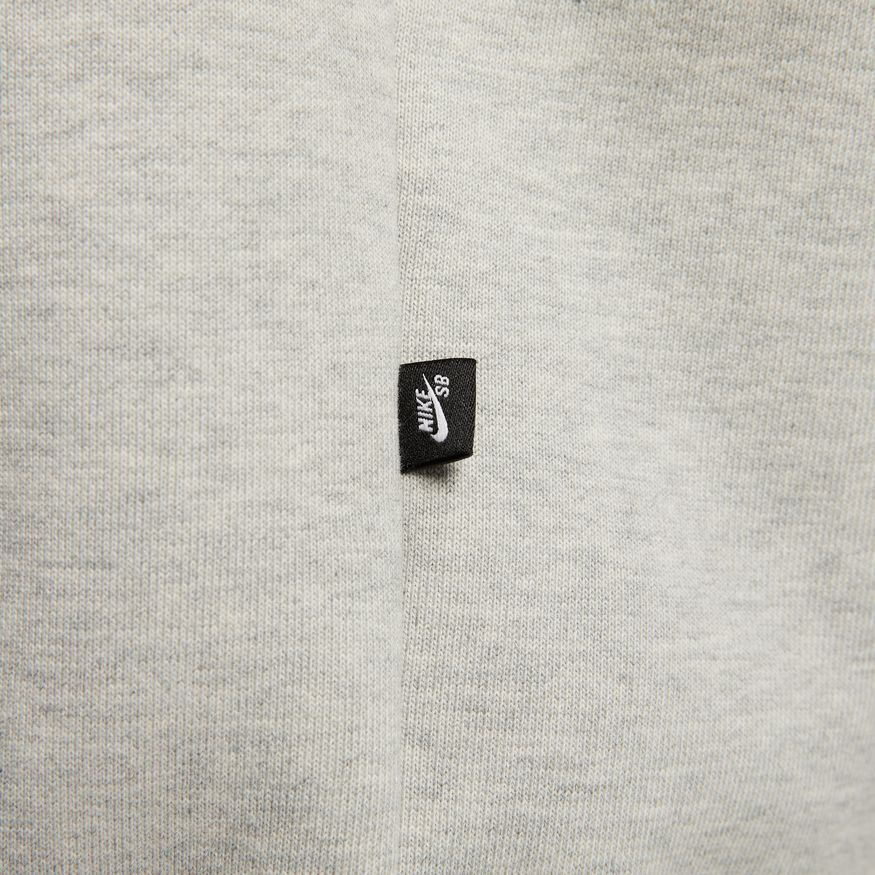 Nike SB Wave Swoosh Hoodie - Grey Heather