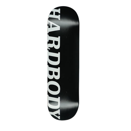 Hardbody Logo Deck - 8.25 Short Black