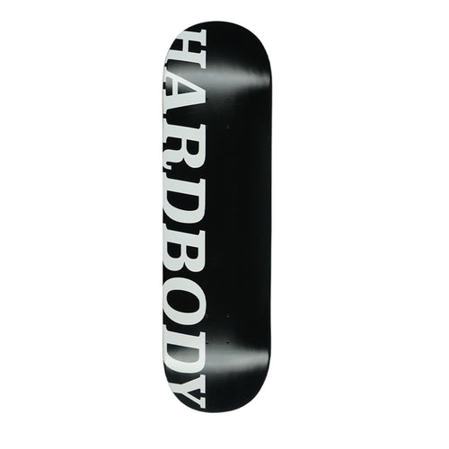 Hardbody Logo Deck - 8.25 Black
