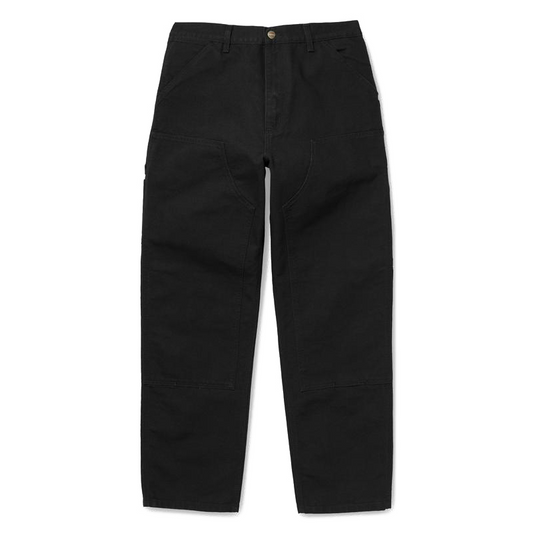 Carhartt WIP Double Knee Pant - Black Rinsed