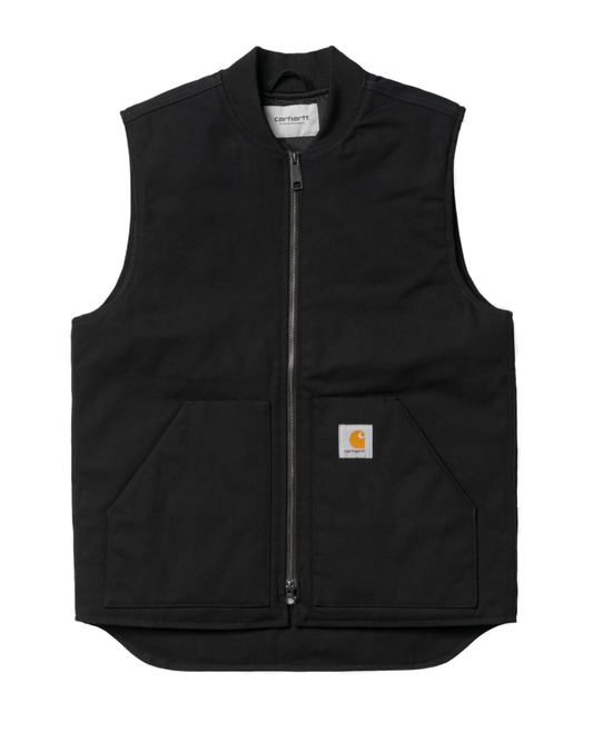 Carhartt WIP Classic Vest - Black Rigid