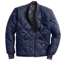 Load image into Gallery viewer, Dickies Nylon Diamond Quilted Jacket - Dark Navy