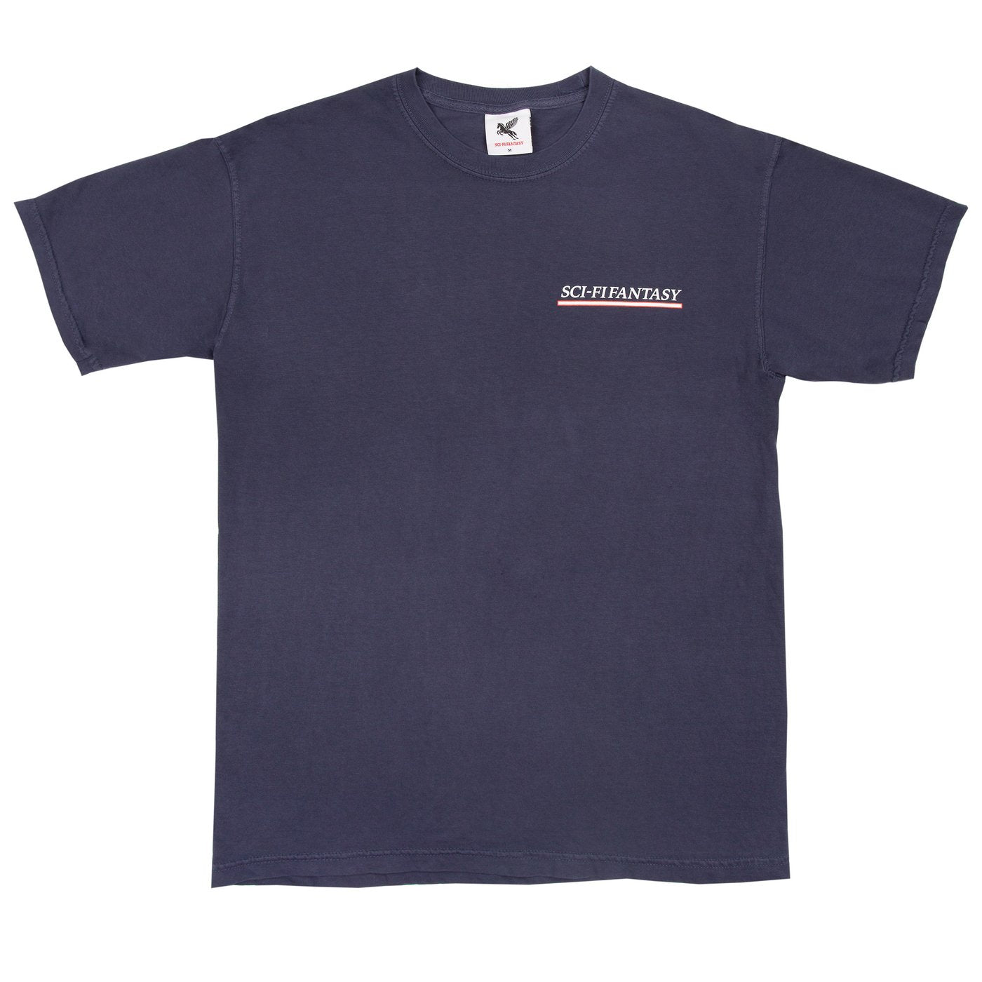 Sci-Fi Fantasy Industrial Tee - Navy