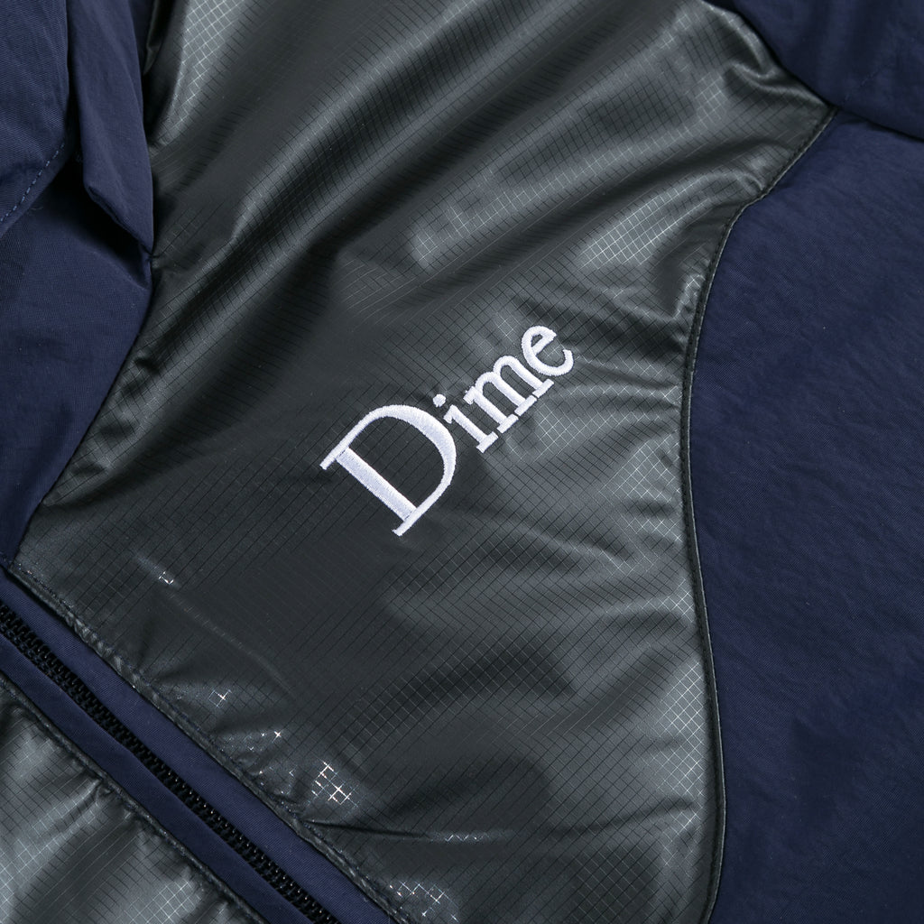 Dime Contrast Puffer Jacket - Navy – Ninetimes Skateshop