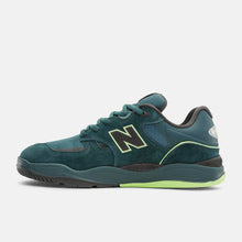 Load image into Gallery viewer, New Balance Numeric X Primitive Tiago 1010 - Deep Teal/Lime Green