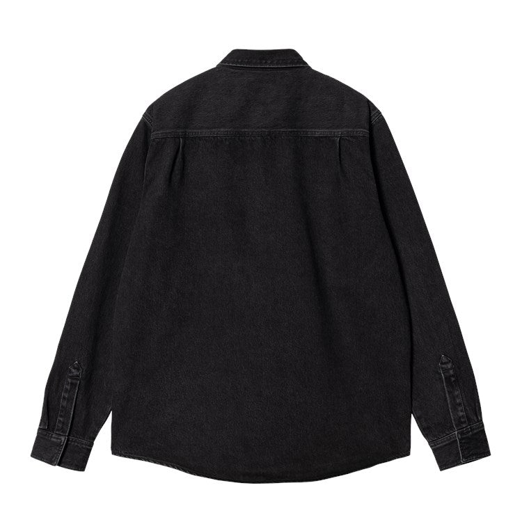 Carhartt WIP Monterey Shirt Jacket - Black Stone Washed