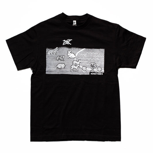 Ninetimes Mother Computer Earth Tee - Black