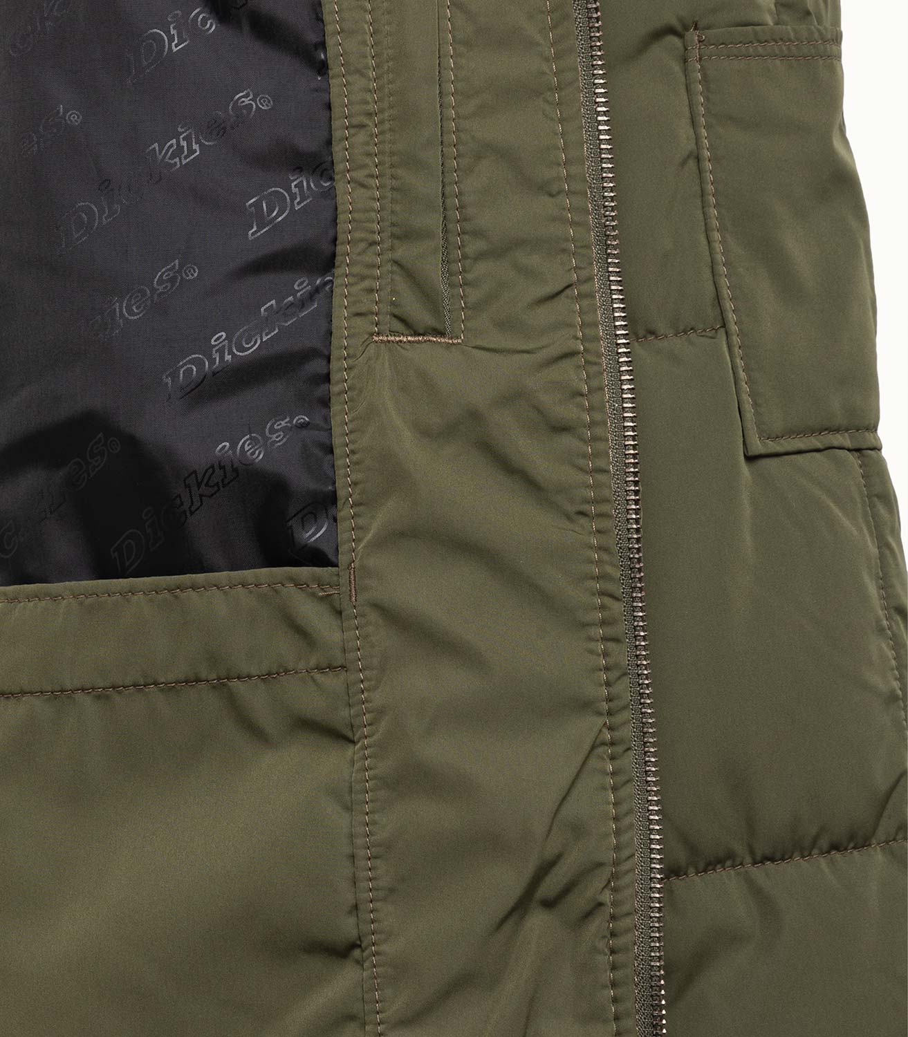 Dickies Eisenhower Puffer Jacket - Military Green