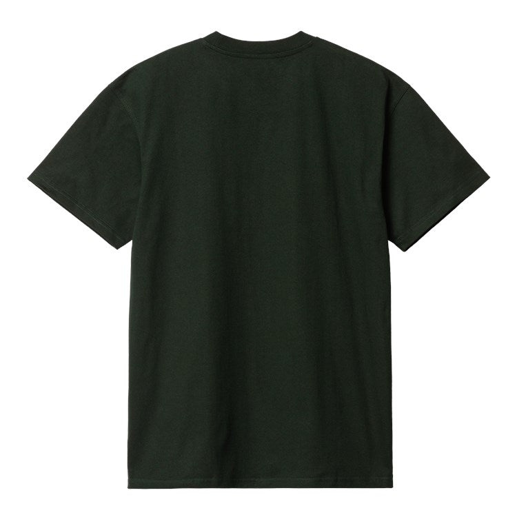 Carhartt WIP American Script Tee - Dark Cedar