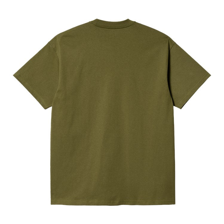Carhartt WIP Fuse Script Tee - Kiwi/Citron