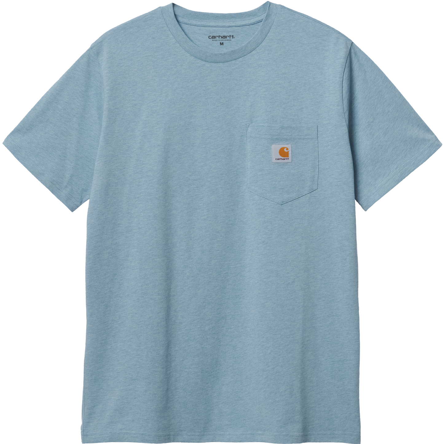 Carhartt WIP Pocket Tee - Frosted Blue Heather