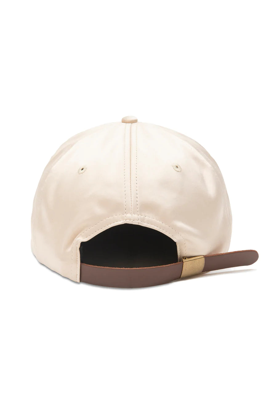 Quartersnacks Satin Snackman Cap - Cream/Royal