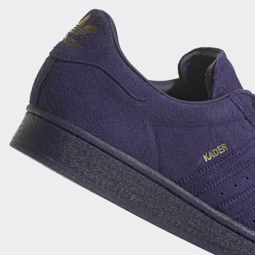 Adidas Kader Superstar ADV - Dark Purple/Gold Metallic