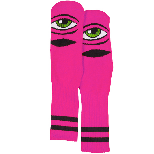 Toy Machine Sect Eye III Socks - Pink