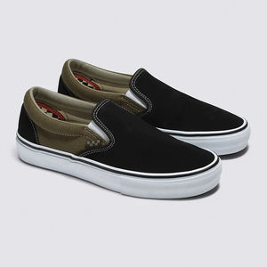 Vans Skate Slip-On - Black/Olive