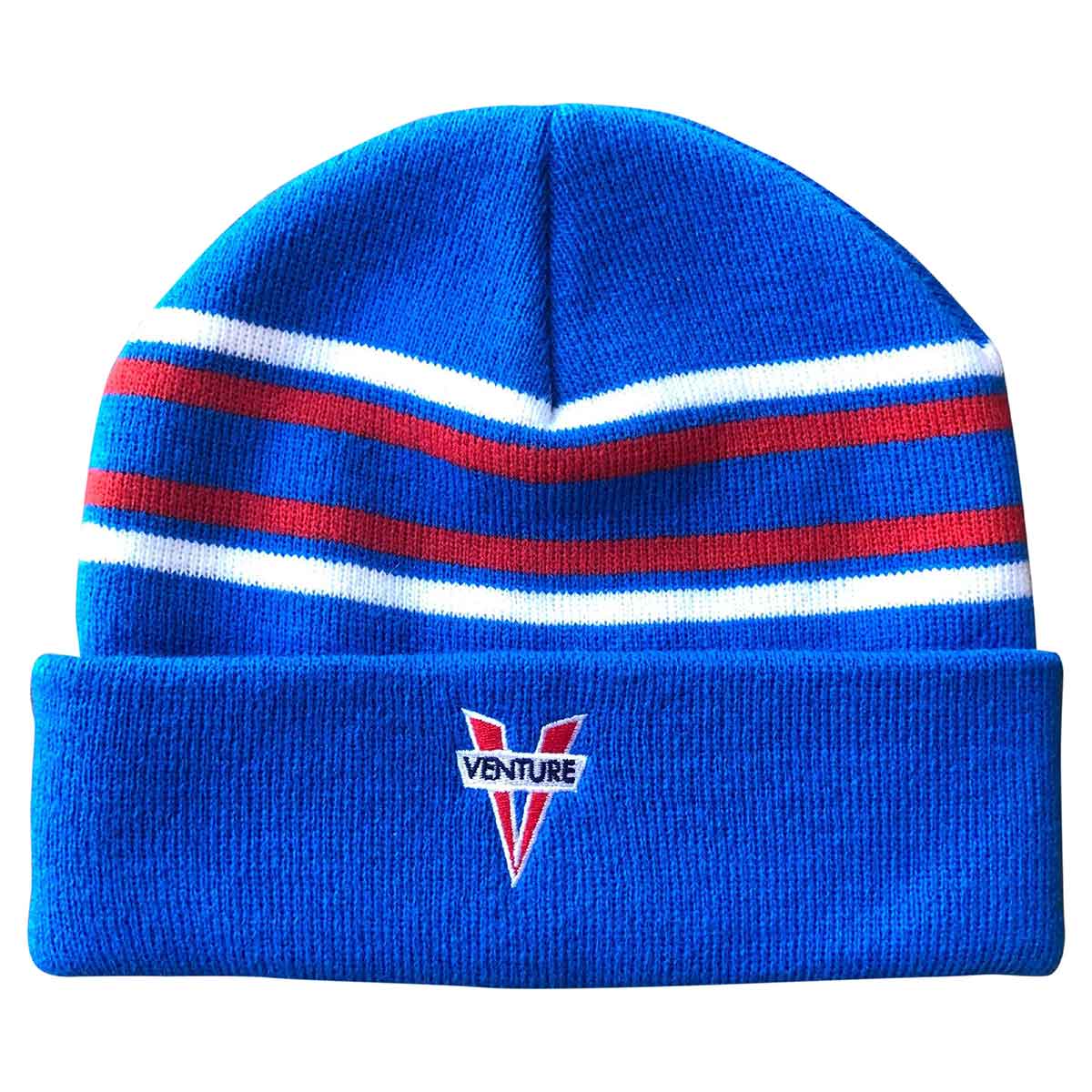 Venture Heritage Cuff Beanie - Blue/White/Red