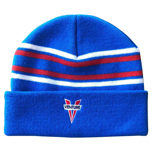 Venture Heritage Cuff Beanie - Blue/White/Red