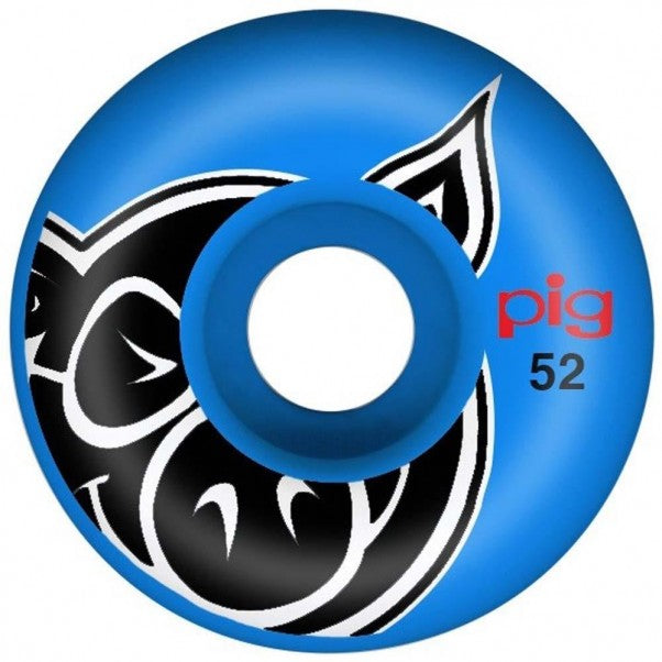 Pig Wheels Pig Head Proline Wheels - 101A 52mm Blue