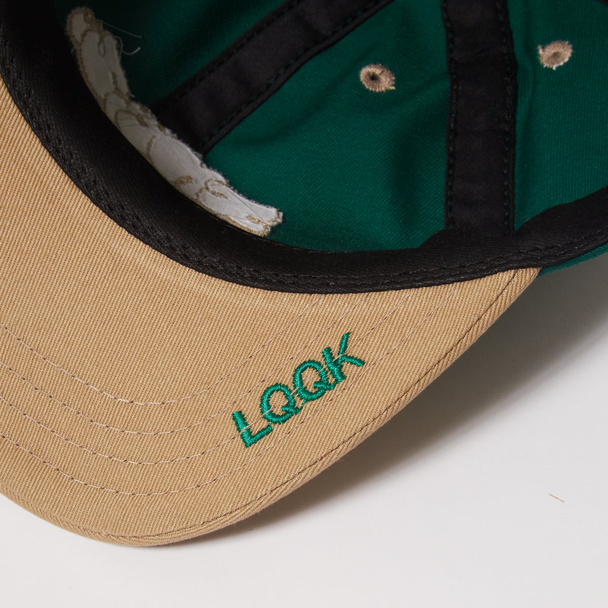 Sneeze x LQQK Studio Classic Logo Hat - Green/Natural