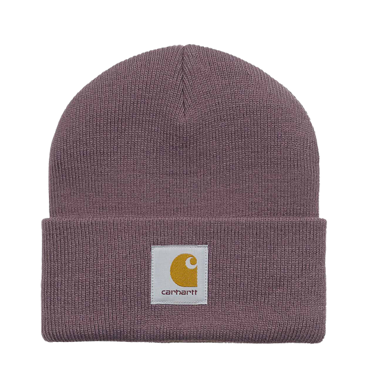 Carhartt WIP Short Watch Beanie - Misty Thistle