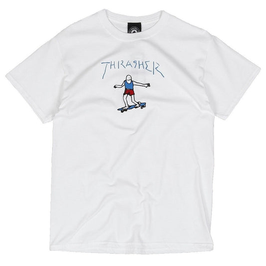 Thrasher Gonz Logo Tee - White