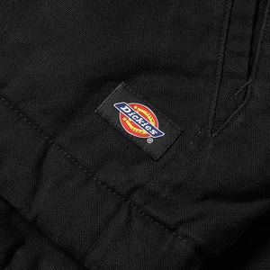 Dickies Lined Duck Vest - Stonewashed Black