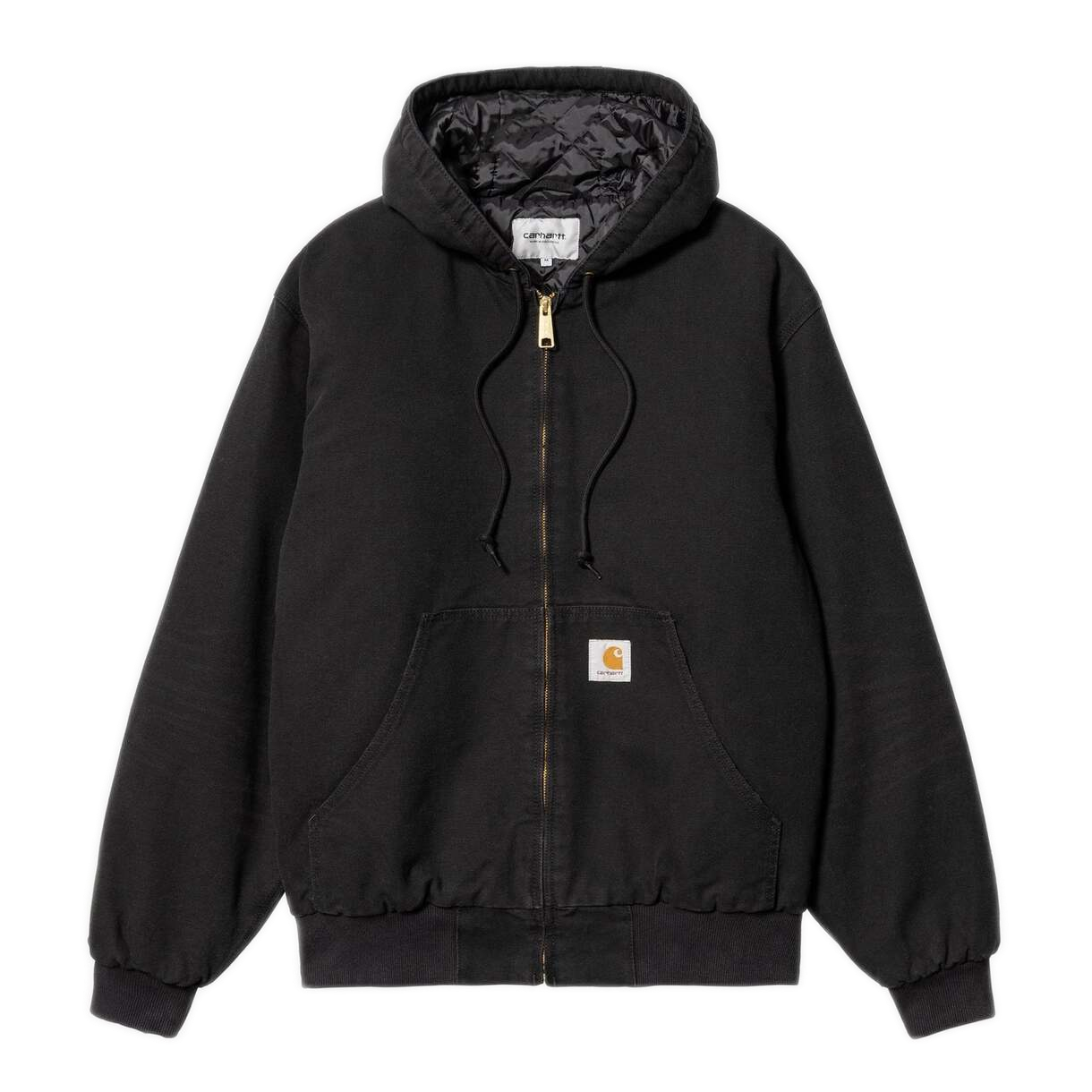 Carhartt WIP OG Active Jacket - Aged Canvas Black – Ninetimes Carhartt WIP OG Active Jacket - Aged Canvas Black – Ninetimes
