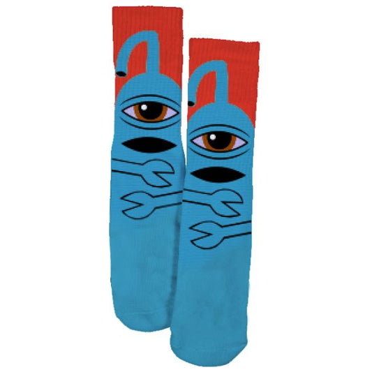 Toy Machine Sect Hug Socks - Blue
