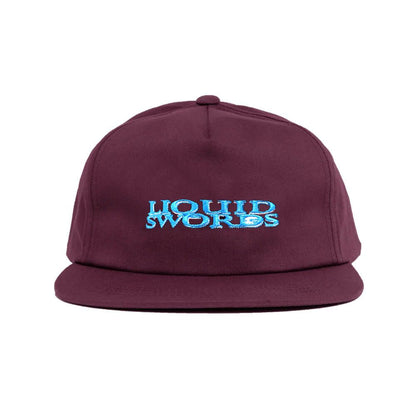 Chocolate Liquid Swords Hip Hop 50th Hat - Wine