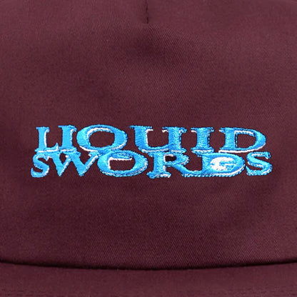 Chocolate Liquid Swords Hip Hop 50th Hat - Wine